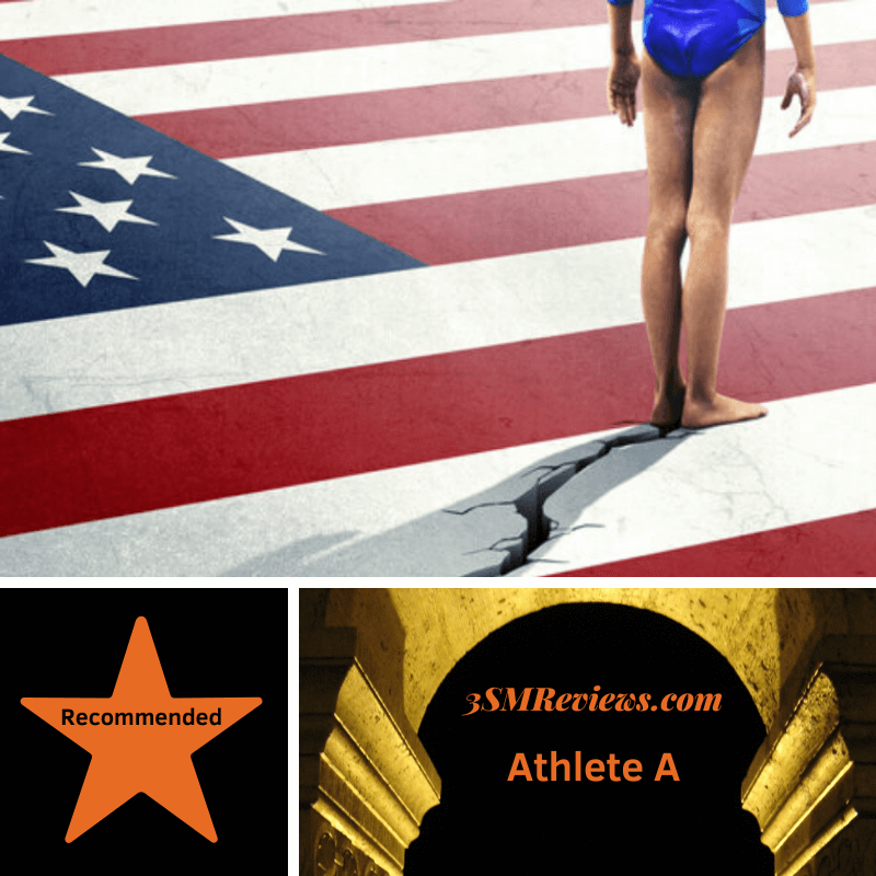 Picture from Athlete A. Star with text Recommended. Arch with text: 3SMReviews.com: Athlete A