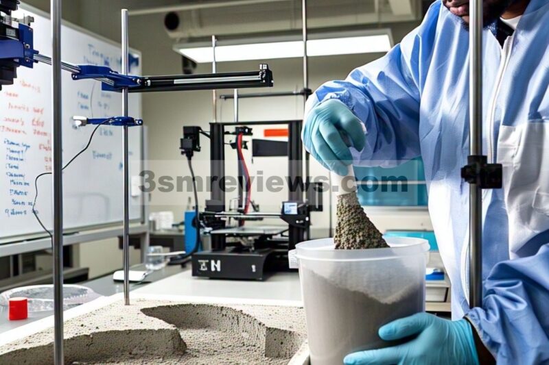 Meningkatkan kemampuan cetak beton cetak 3D dengan menggunakan metakaolin dan silika fume