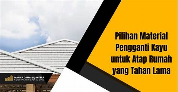 Pilihan Material Rumah